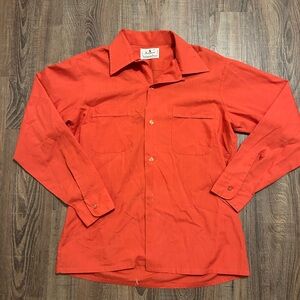 Braidburn Orange Button-Up Shirt